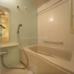 バスルーム、風呂　ロイヤルパークスタワー南千住1SLDK W60-B1タイプの間取りの室内写真